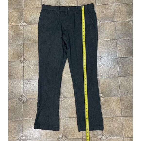 VOLCOM Women’s Classic Chino Style Pants Charcoal Gray 34"x29.5" Casual, Office - Picture 5 of 11